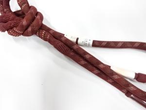 未使用品　正絹　撚り房　手組帯締め